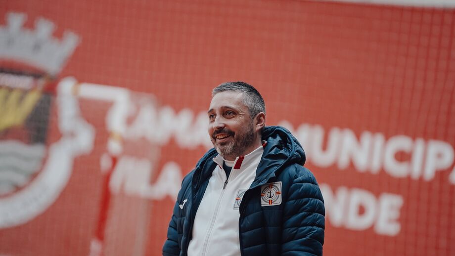 Nuno Silva, treinador do Caxinas