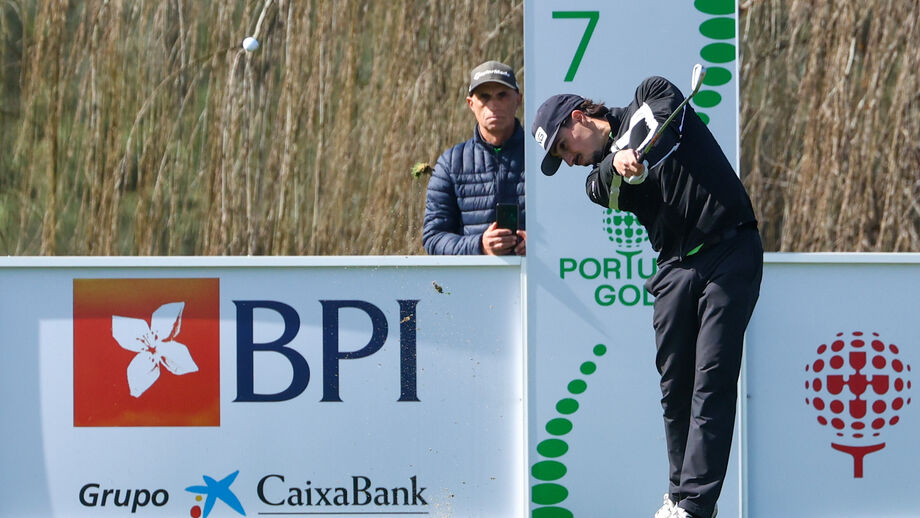 João Pereira, o melhor português, no top-10