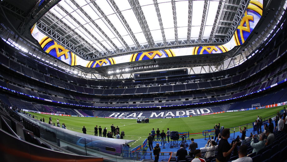 Vista geral do Bernabéu