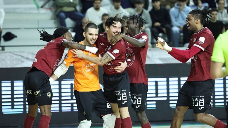 Martim Borrego, guarda-redes do Fundão, foi herói no segundo jogo dos quartos de final