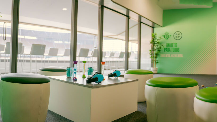 Bétis cria espaço sensorial no estádio La Cartuja para pessoas com autismo