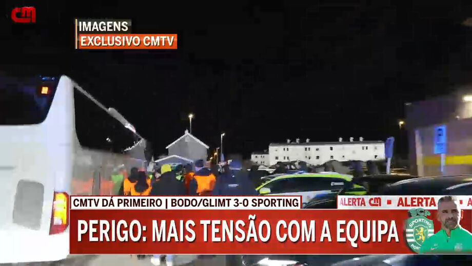 Imagens reveladas pela CMTV