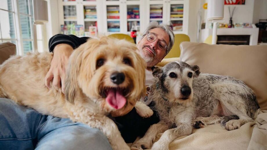 Nuno Markl está de volta a casa! E às "patas" das suas cadelinhas