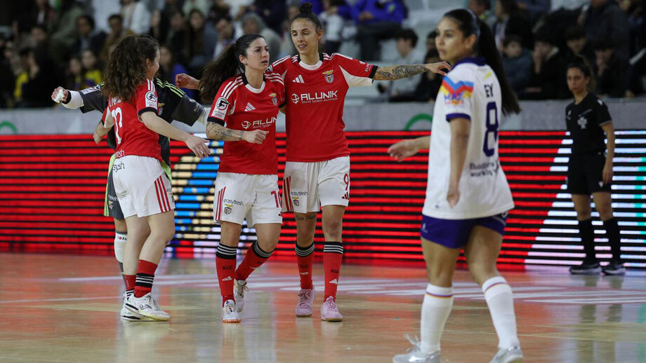 Benfica venceu o Atlético por 3-0