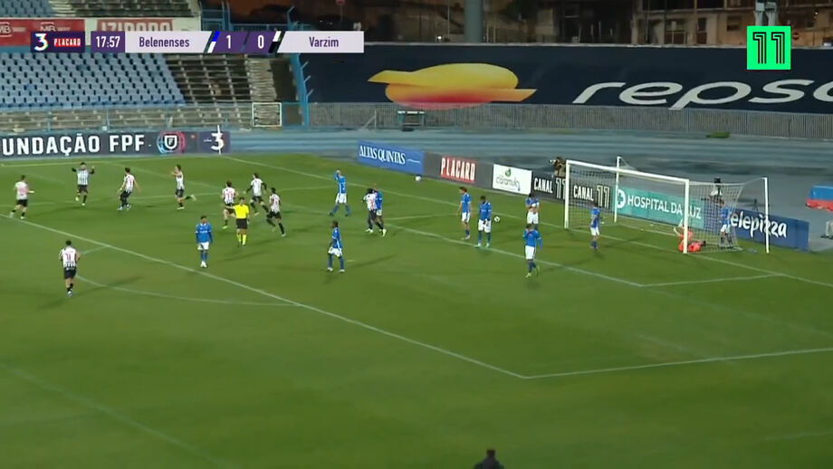 Médio surpreendeu tudo e todos contra o Belenenses