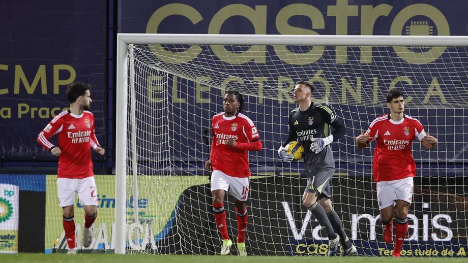 Trubin destaca caráter do Benfica após vitória em Arouca