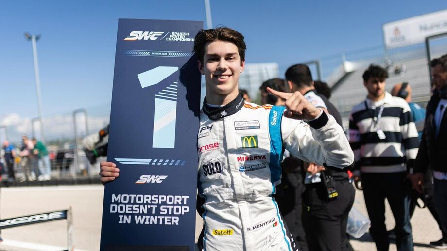 Noah Monteiro vence Spanish Winter Championship e segue as pisadas do pai