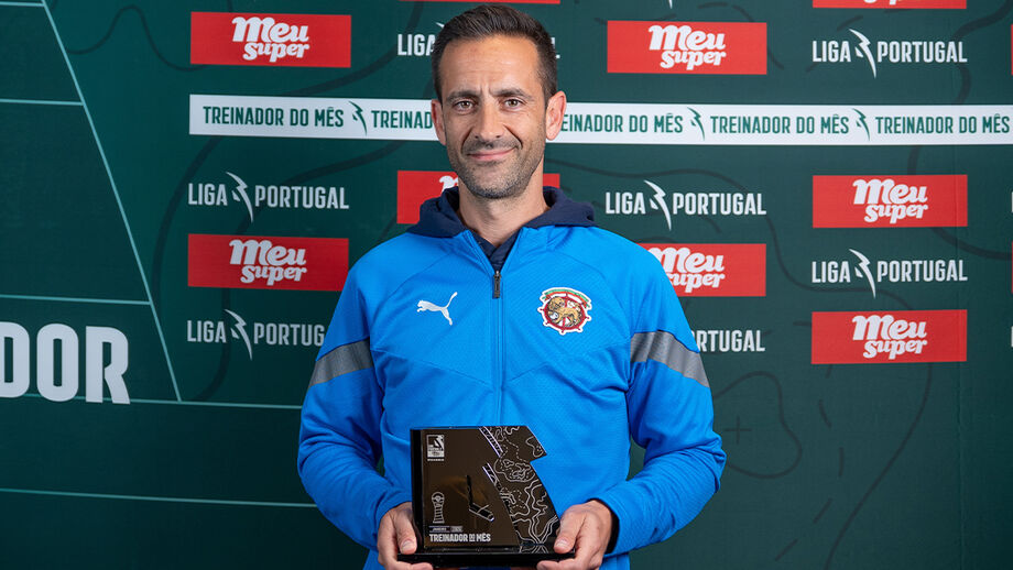 Miguel Moita foi o treinador de janeiro