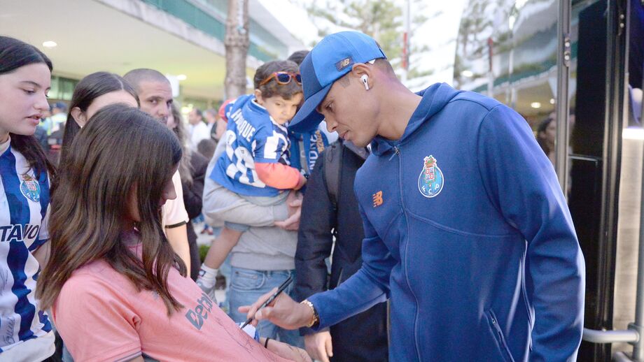 Central tem contado com o carinho do plantel, assim como dos adeptos portistas