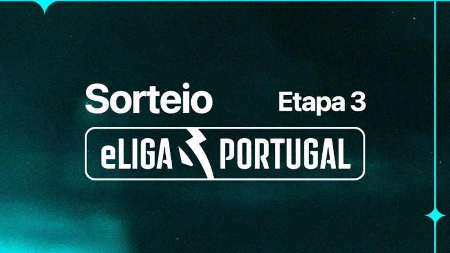 Sorteio da eLiga Portugal define etapa 3 da competição