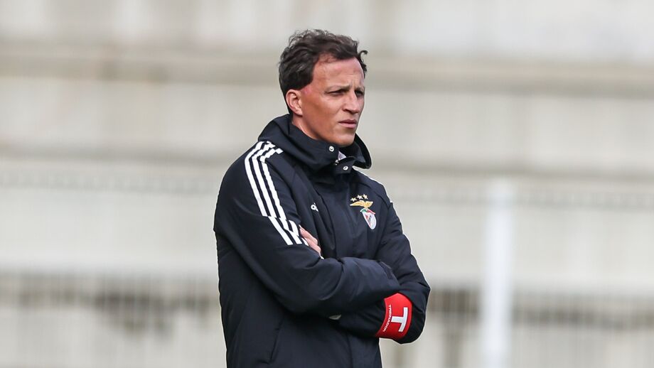 Vítor Vinha, treinador dos sub-19 do Benfica