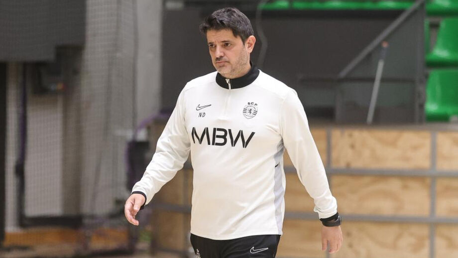 Nuno Dias, treinador do Sporting