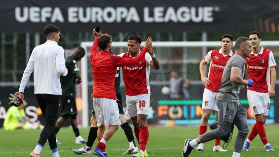 Sp. Braga ultrapassa os 20 milhões em prémios na Liga Europa após acesso aos quartos de final