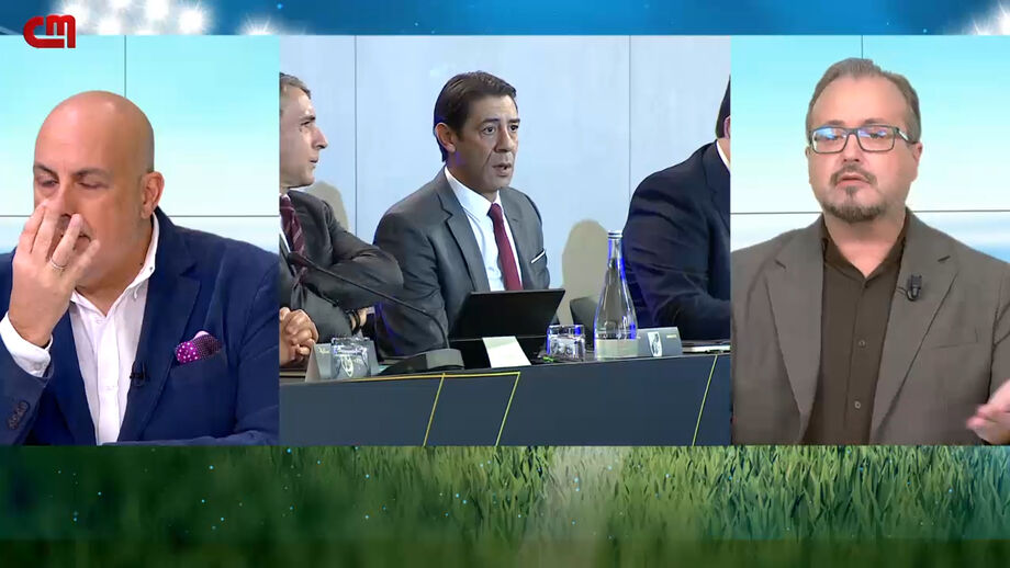 Vítor Pinto e Pedro Sousa discutem as acusações do FC Porto de que a Liga beneficia o Sporting