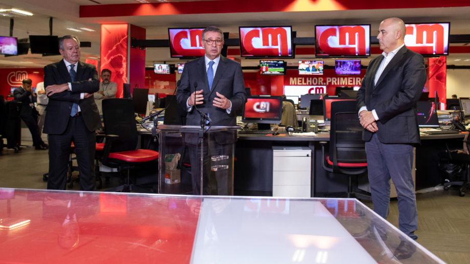 António José Seguro na redação da Medialivre