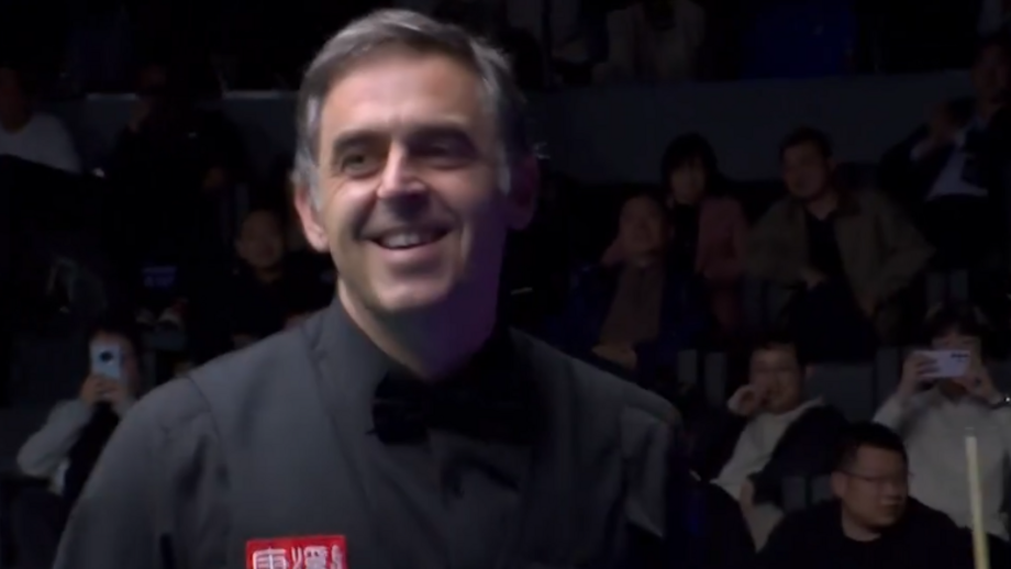Ronnie O'Sullivan completa entrada de 153 pontos no World Open