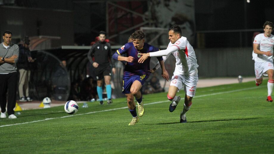 Jogo entre Chaves e U. Leiria com golos de Daniel Borges e Albert Lottin