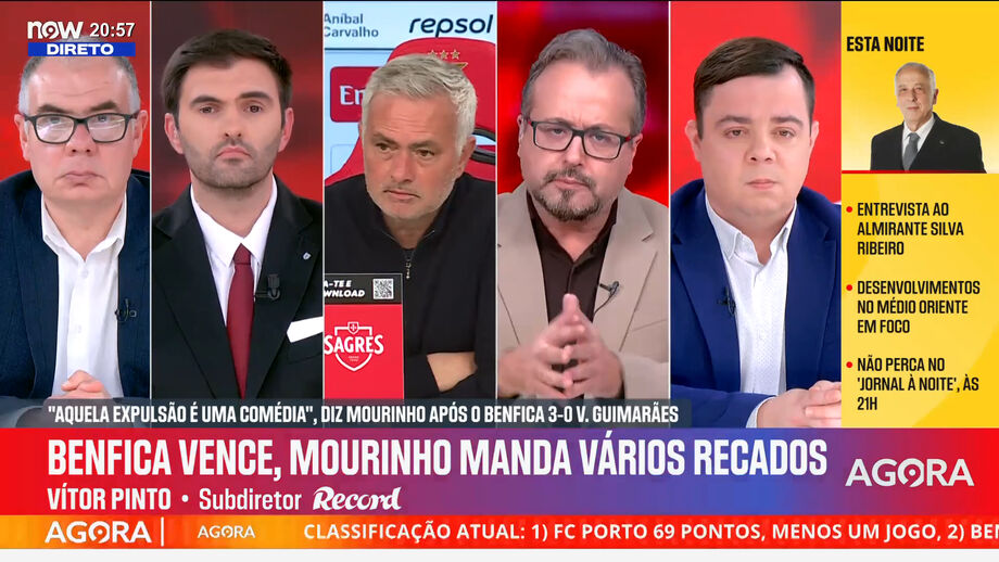 Subdiretor de Record comenta declarações do treinador do Benfica