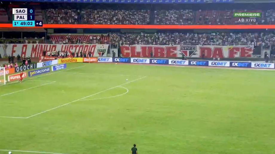 Aconteceu na vitória frente ao São Paulo