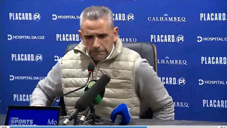 Após a vitória do Sporting sobre o Alverca por 4-1