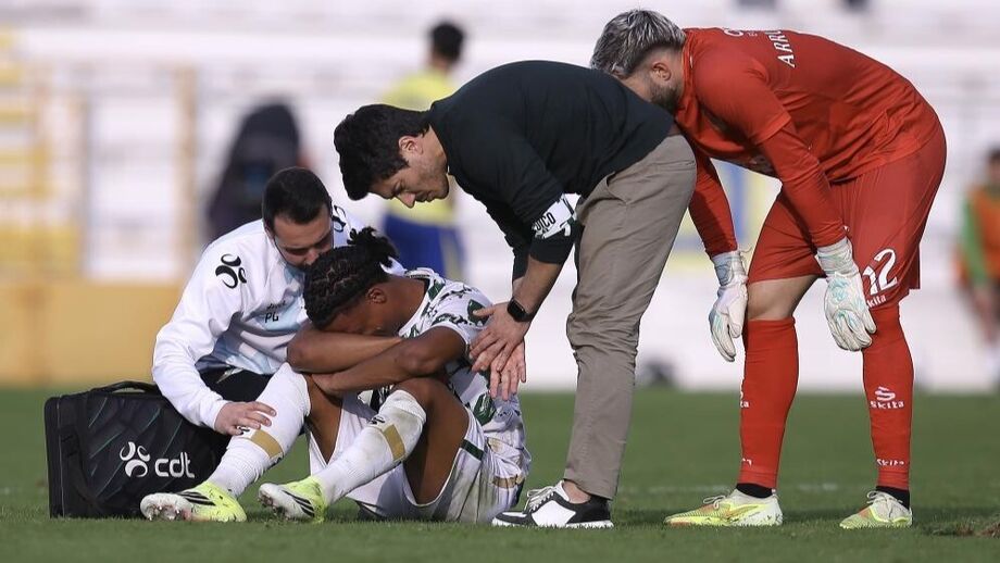 Lesão de Leandro Santos  afeta Moreirense