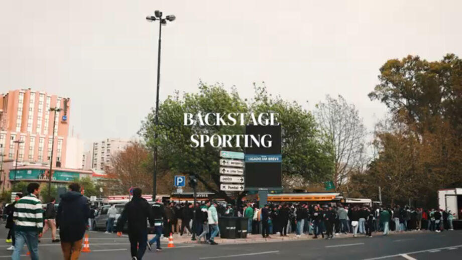 Clube mostrou detalhes da reviravolta leonina na Liga dos Campeões que contou com discursos de Hjulmand e Rui Borges