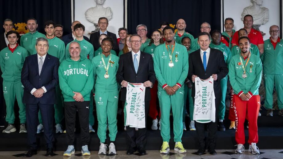 António José Seguro recebeu comitiva portuguesa em Belém