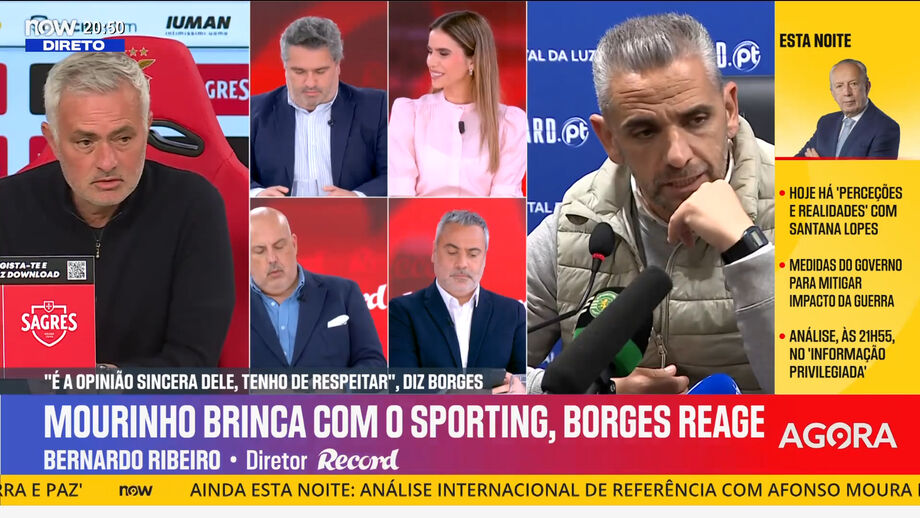 Declarações no programa 'Record na Hora', no Now