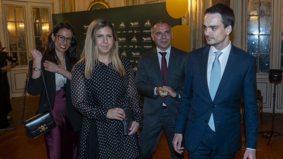 Margarida Balseiro Lopes com Daniel Monteiro