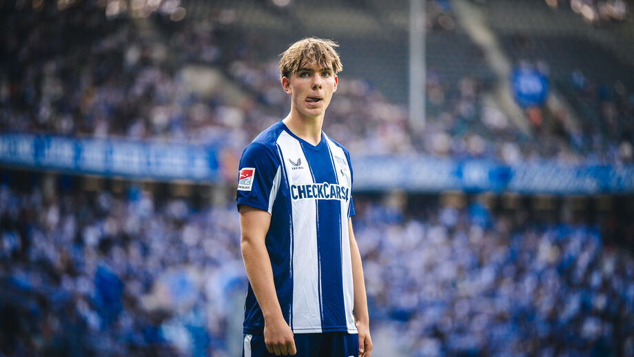 Kennet Eichhorn ao serviço do Hertha Berlim