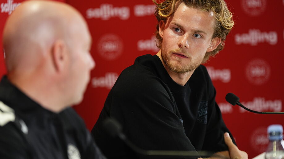 Morten Hjulmand antevê jogo da Dinamarca com a Macedónia