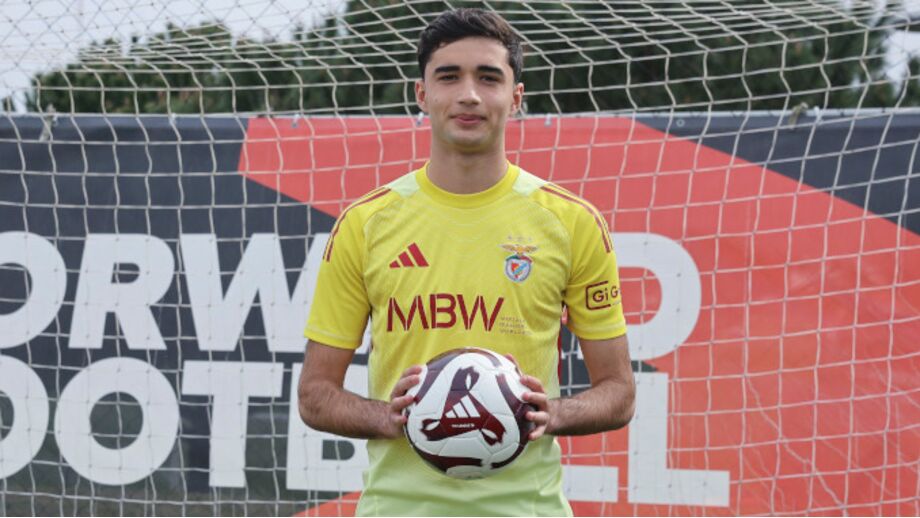 António Luís, jovem guarda-redes do Benfica