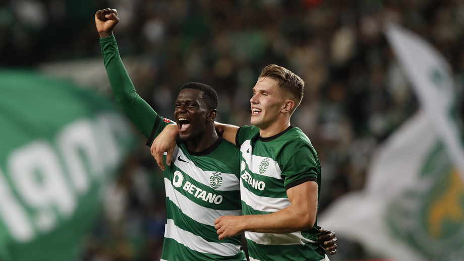 Diomande e Gyökeres fizeram 79 jogos oficiais juntos pelos verdes e brancos