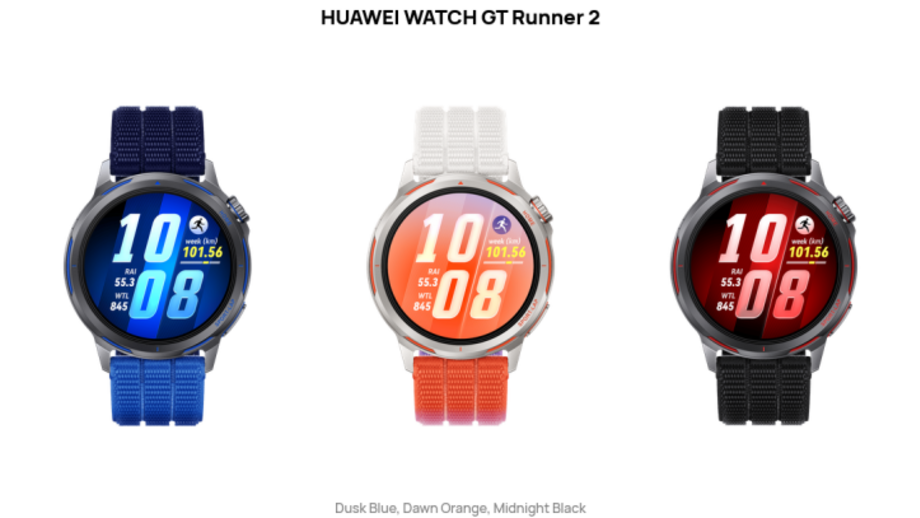 As três cores disponíveis. É escolher o que mais agrada