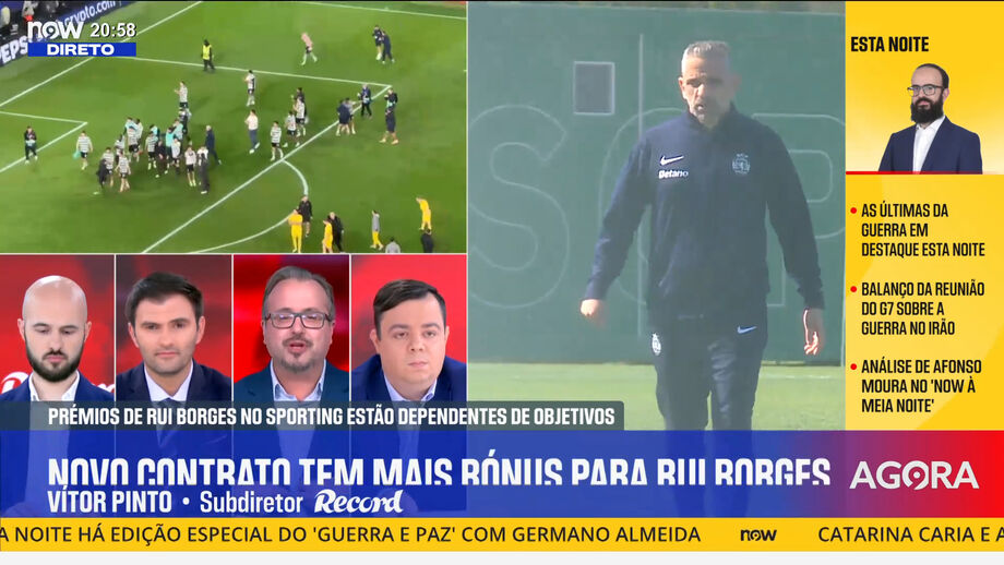 Subdiretor de Record sobre os números envolvidos na renovação de contrato do treinador do Sporting