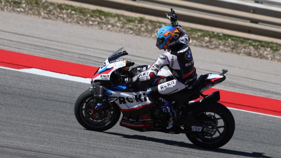 Miguel Oliveira festeja 3.º lugar em Portimão