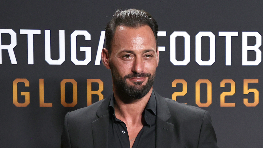 Beto Pimparel à chegada à Gala do Portugal Football Globes 2025