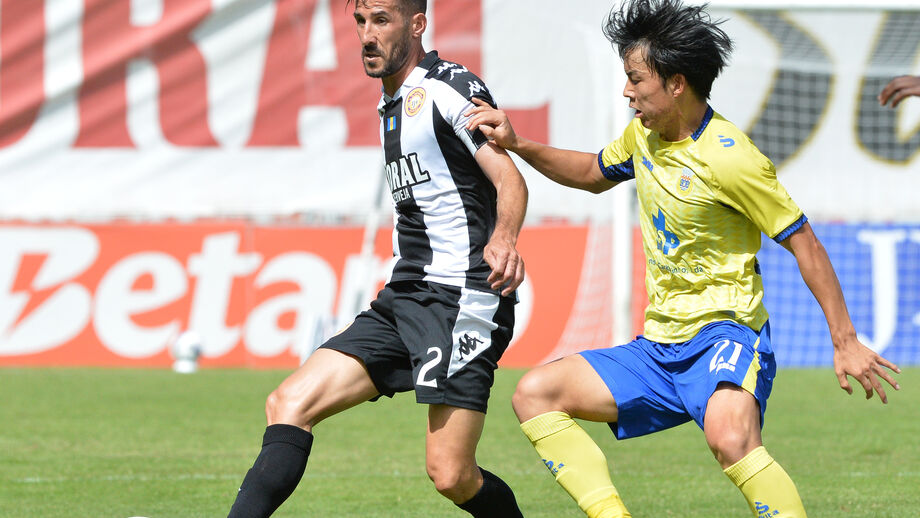 João Aurélio já no relvado