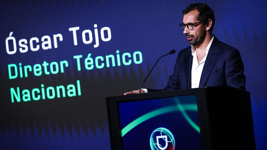 Óscar Tojo, coordenador técnico nacional da FPF