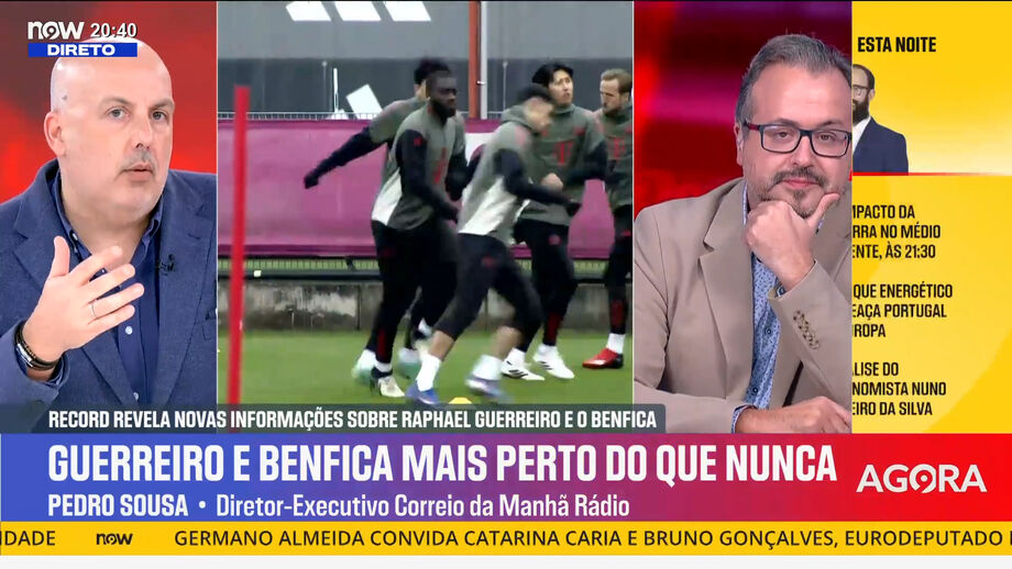 A análise de Pedro Sousa a uma eventual transferência para as águias