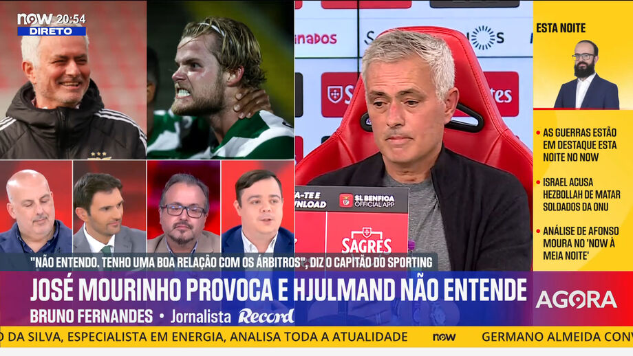 Bruno Fernandes, editor de Record, sobre resposta do capitão do Sporting ao treinador do Benfica