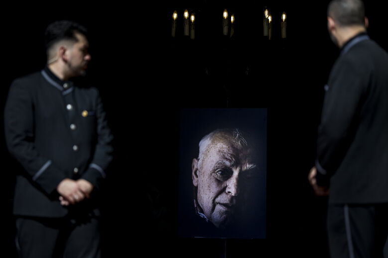 Cerimónias fúnebres de António Lobo Antunes em Lisboa