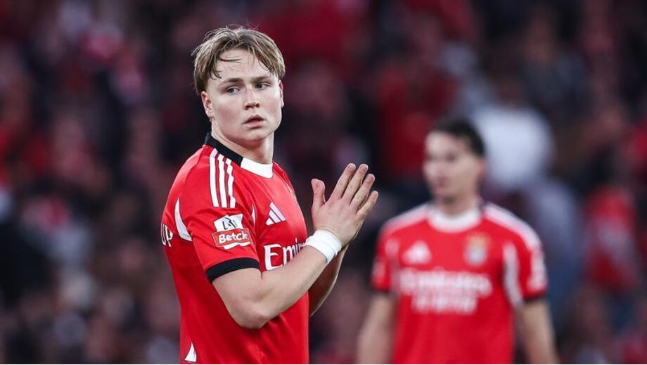 Schjelderup no Benfica-FC Porto