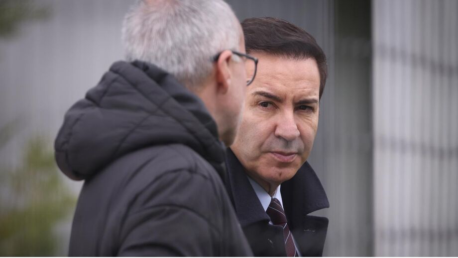 António Salvador com Jaime Teixeira