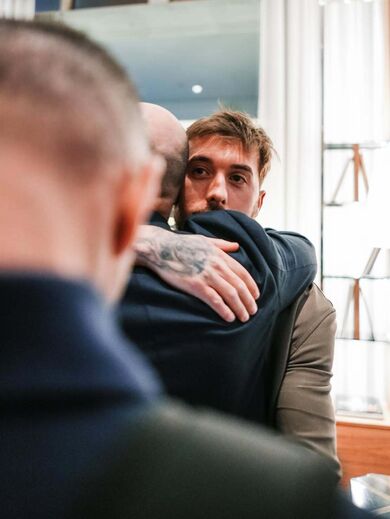 Iuri Medeiros visitou Sp. Braga em Budapeste