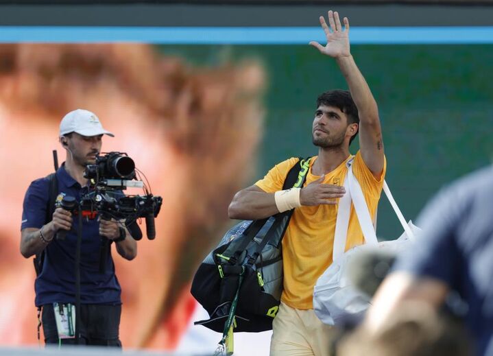 Alcaraz sofreu a primeira derrota de 2026