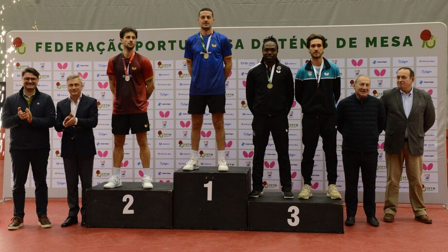 Marcos Freitas no pódio masculino