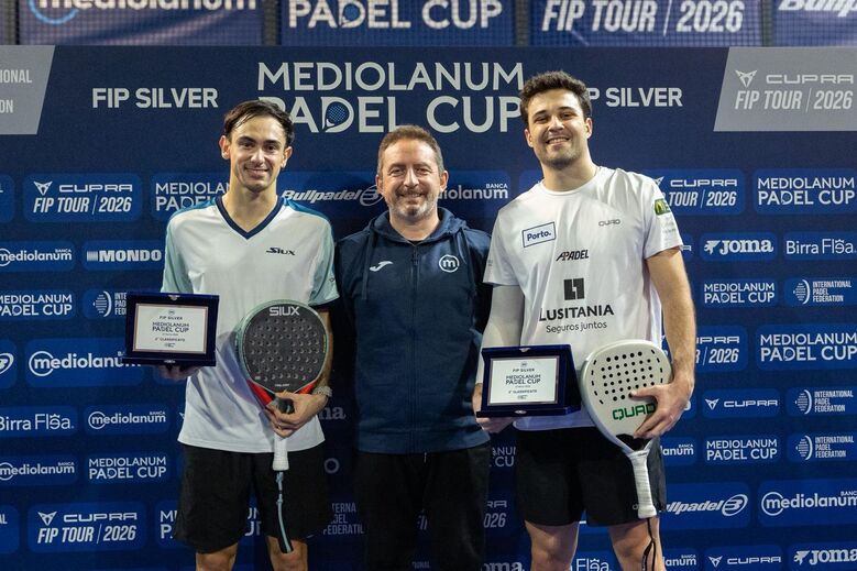 Ramiro Pereyra e Pedro Perry em grande plano em Parma