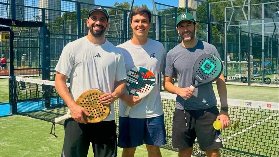 Ruben Amorim e Hugo Viana novamente juntos em clube de padel