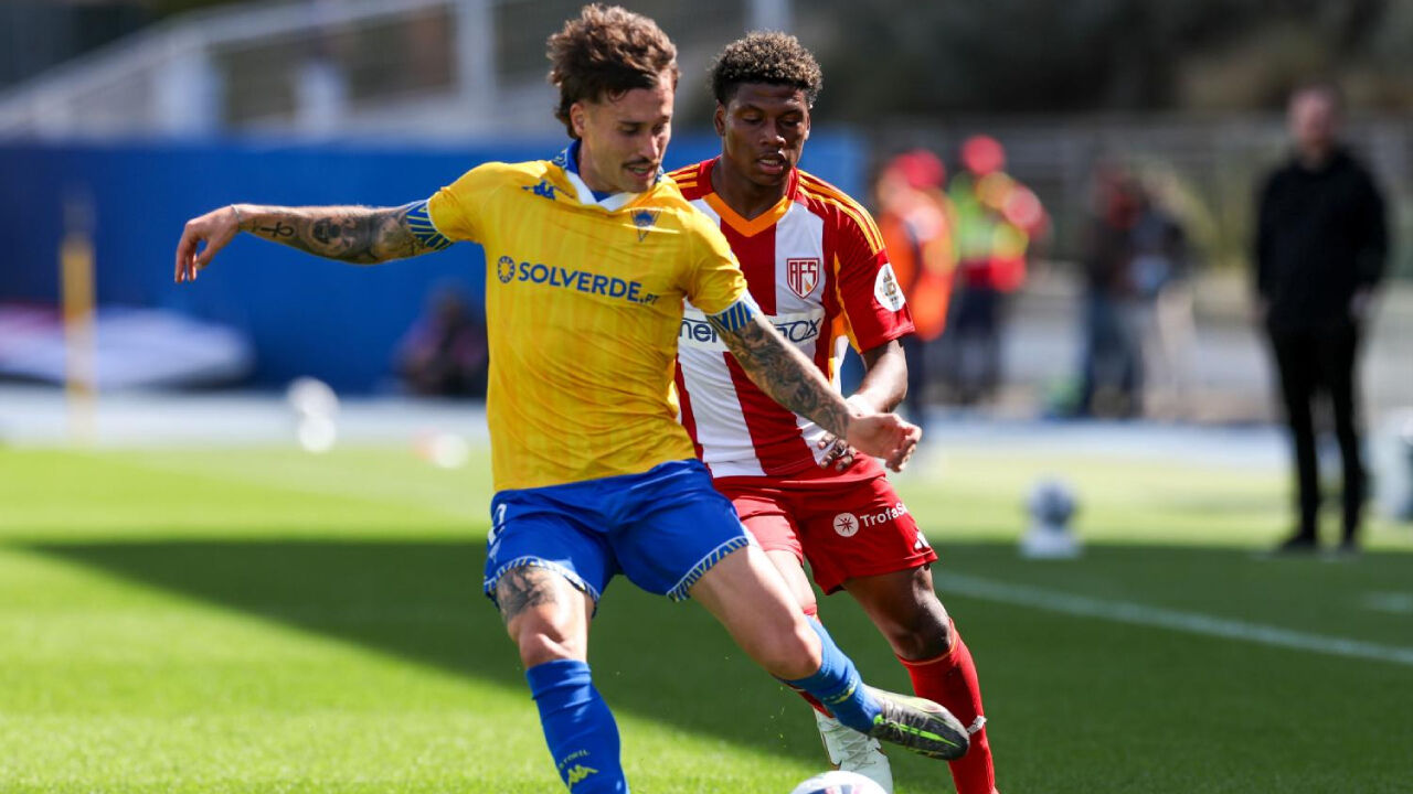 Ricard Sánchez tem sido o habitual titular na ala direita do Estoril